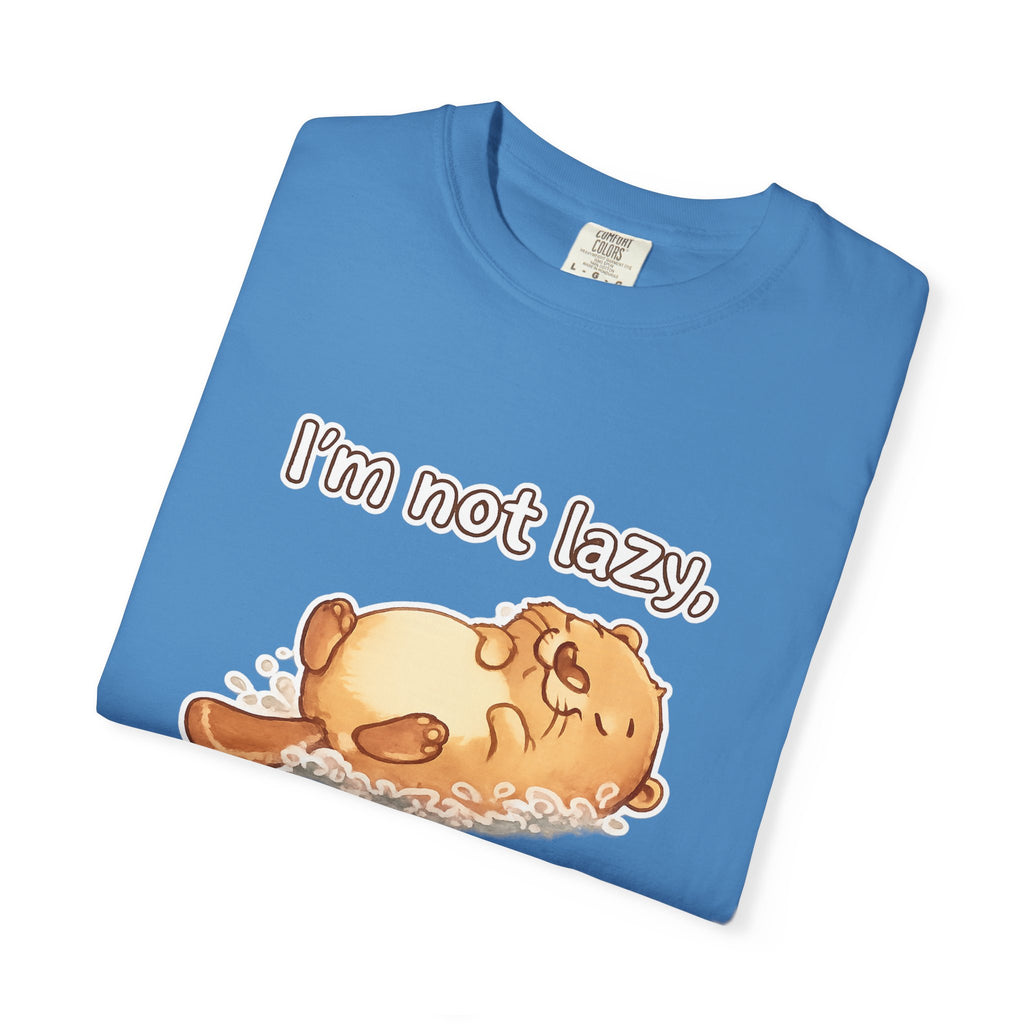 Funny 'I'm Not Lazy, I'm in Energy Saving Mode' T-Shirt