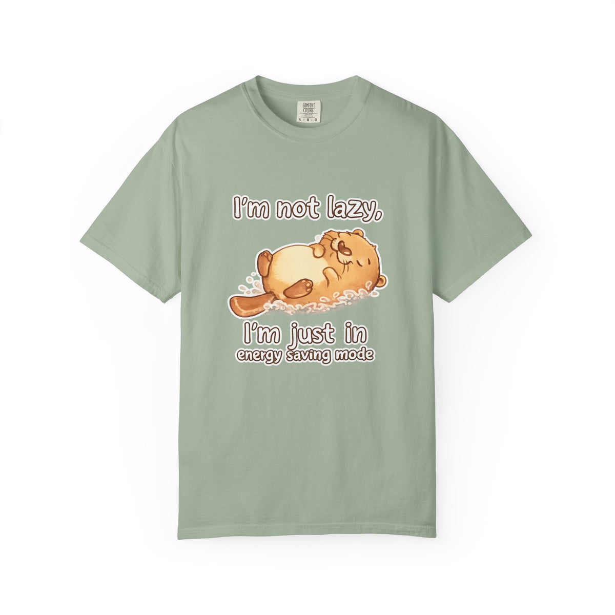 Funny 'I'm Not Lazy, I'm in Energy Saving Mode' T-Shirt