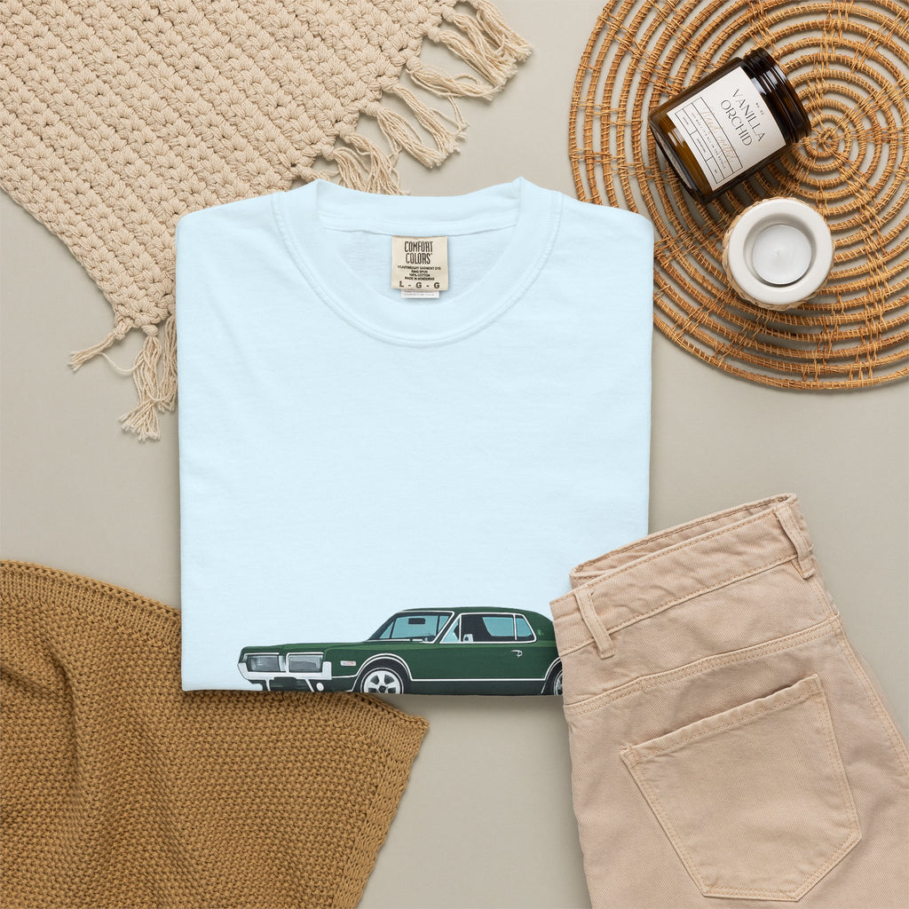 Vintage Green Muscle Car T-Shirt