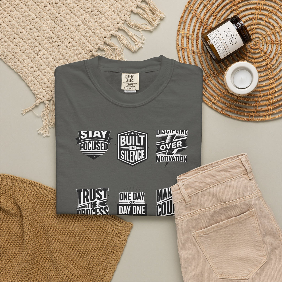 Trust The Process T-Shirt — Motivational Graphic Tee