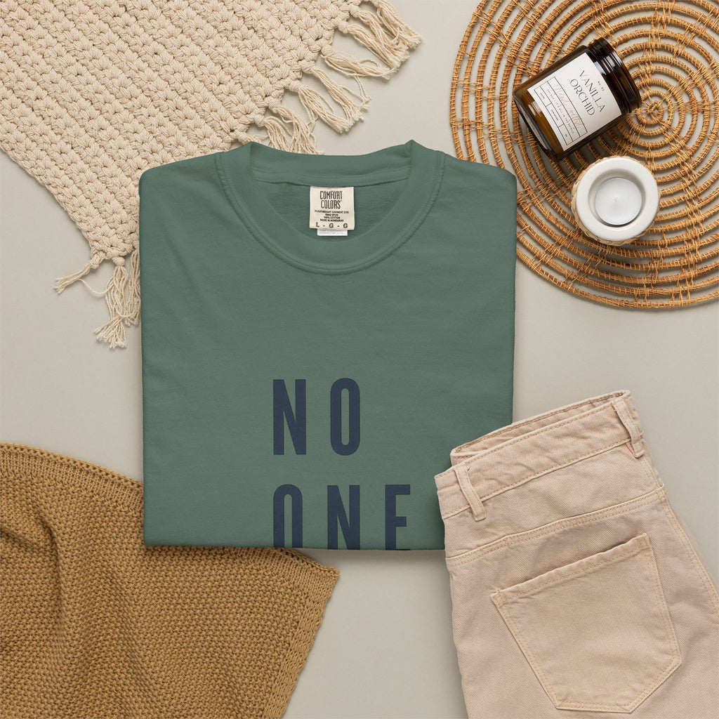 No One Is You Tee — Inspirational Minimalist Graphic T-Shirt