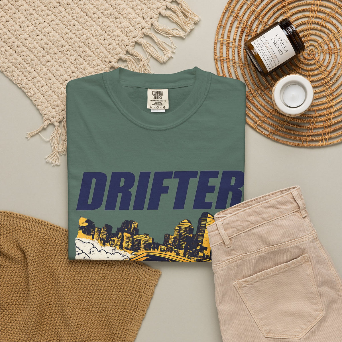 Drifter Street Racing T-Shirt — Retro Drift Car Graphic Tee