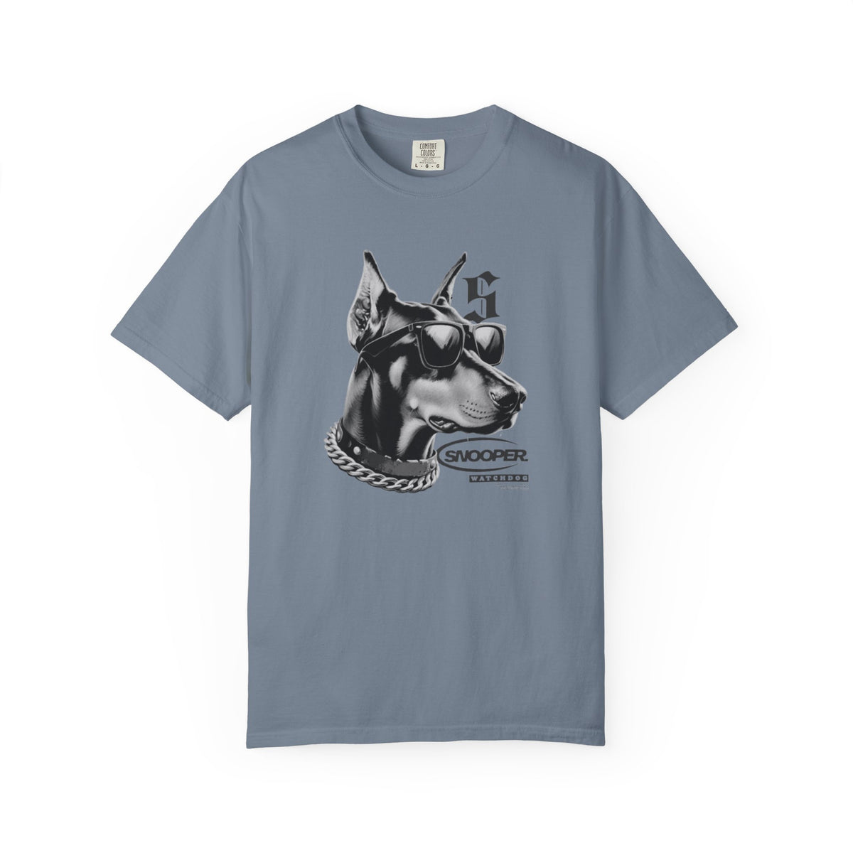 Doberman Sunglasses Graphic T-Shirt — "Snooper" Streetwear Tee