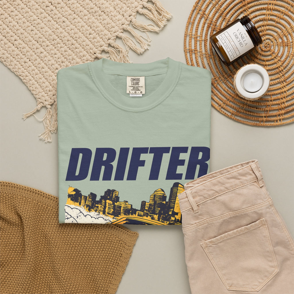 Drifter Street Racing T-Shirt — Retro Drift Car Graphic Tee
