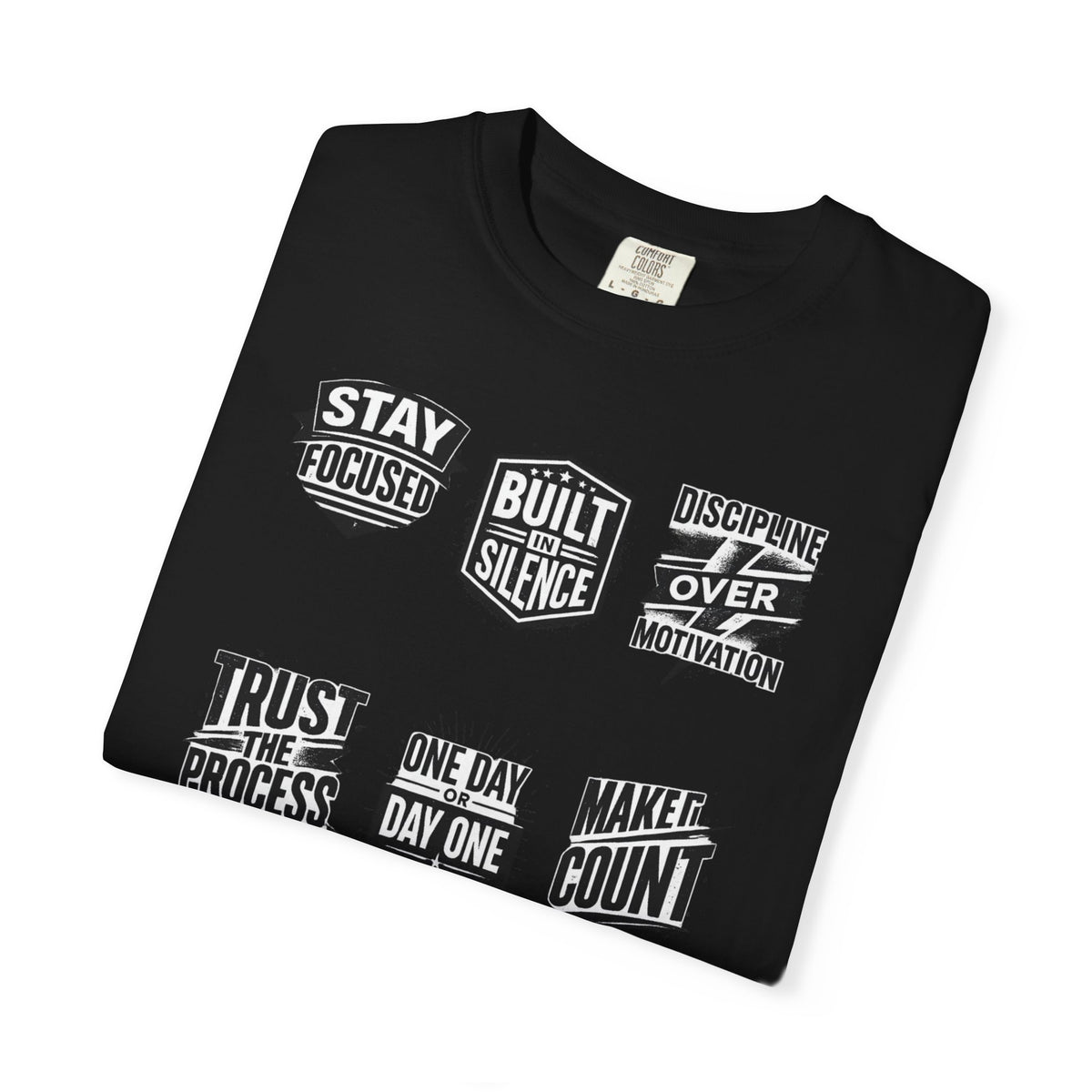 Stay Focused T-Shirt — Motivational Graphic Tee