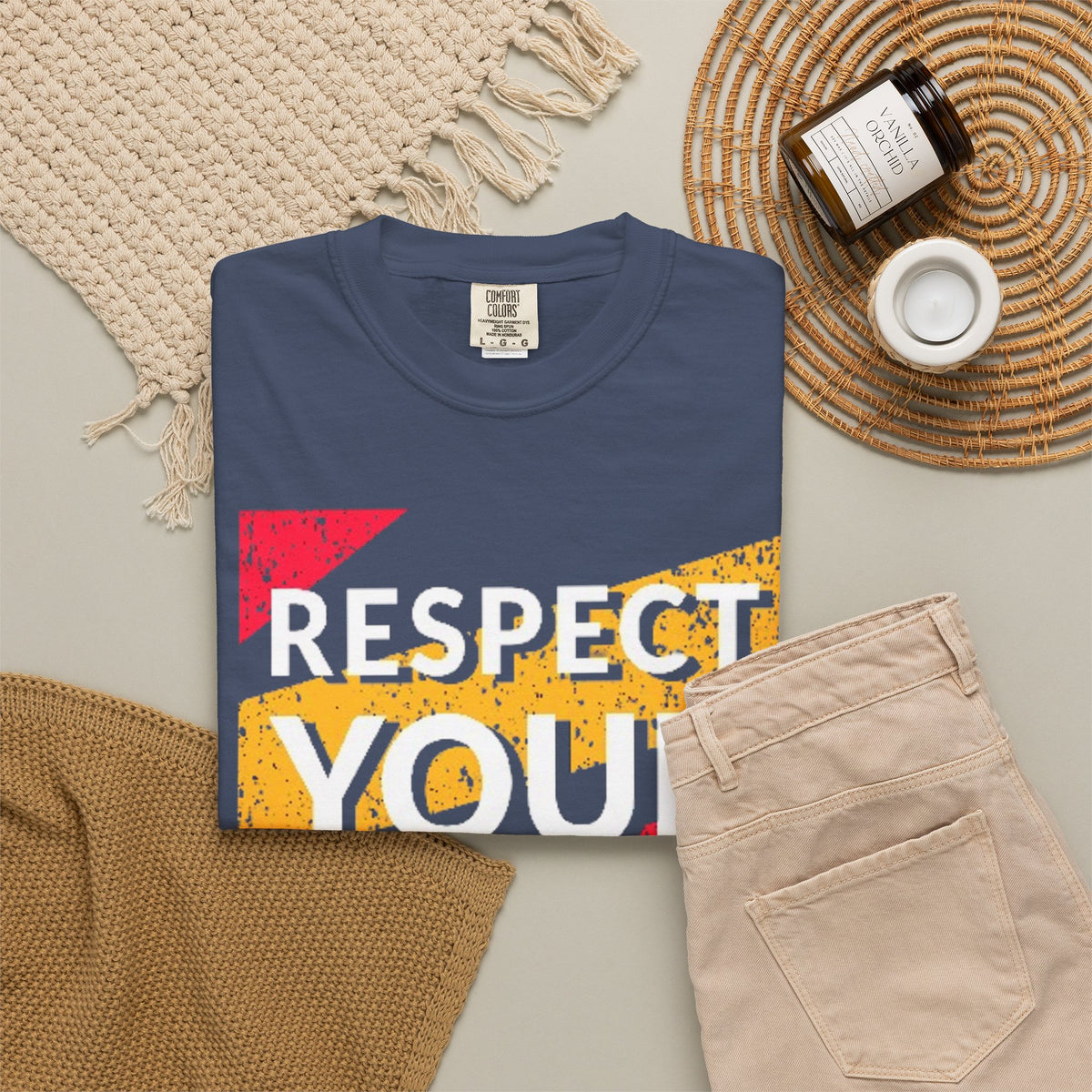 Respect Your Self T-Shirt — Empowerment Graphic Tee for Self-Care & Mental Health