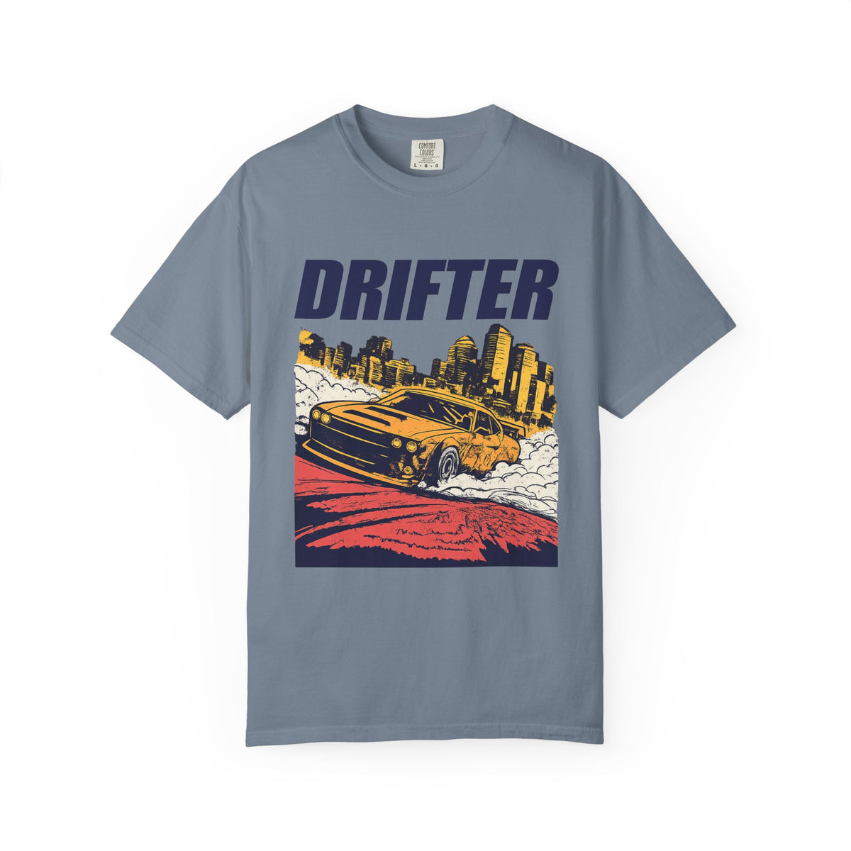 Drifter Street Racing T-Shirt — Retro Drift Car Graphic Tee