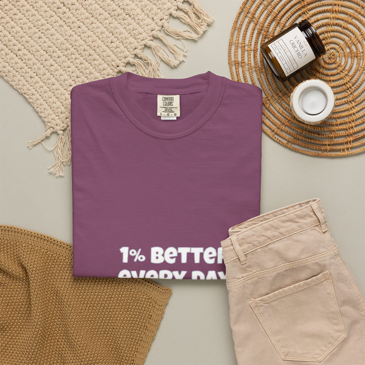 1% Better Every Day T-Shirt — Motivational Daily Progress Tee
