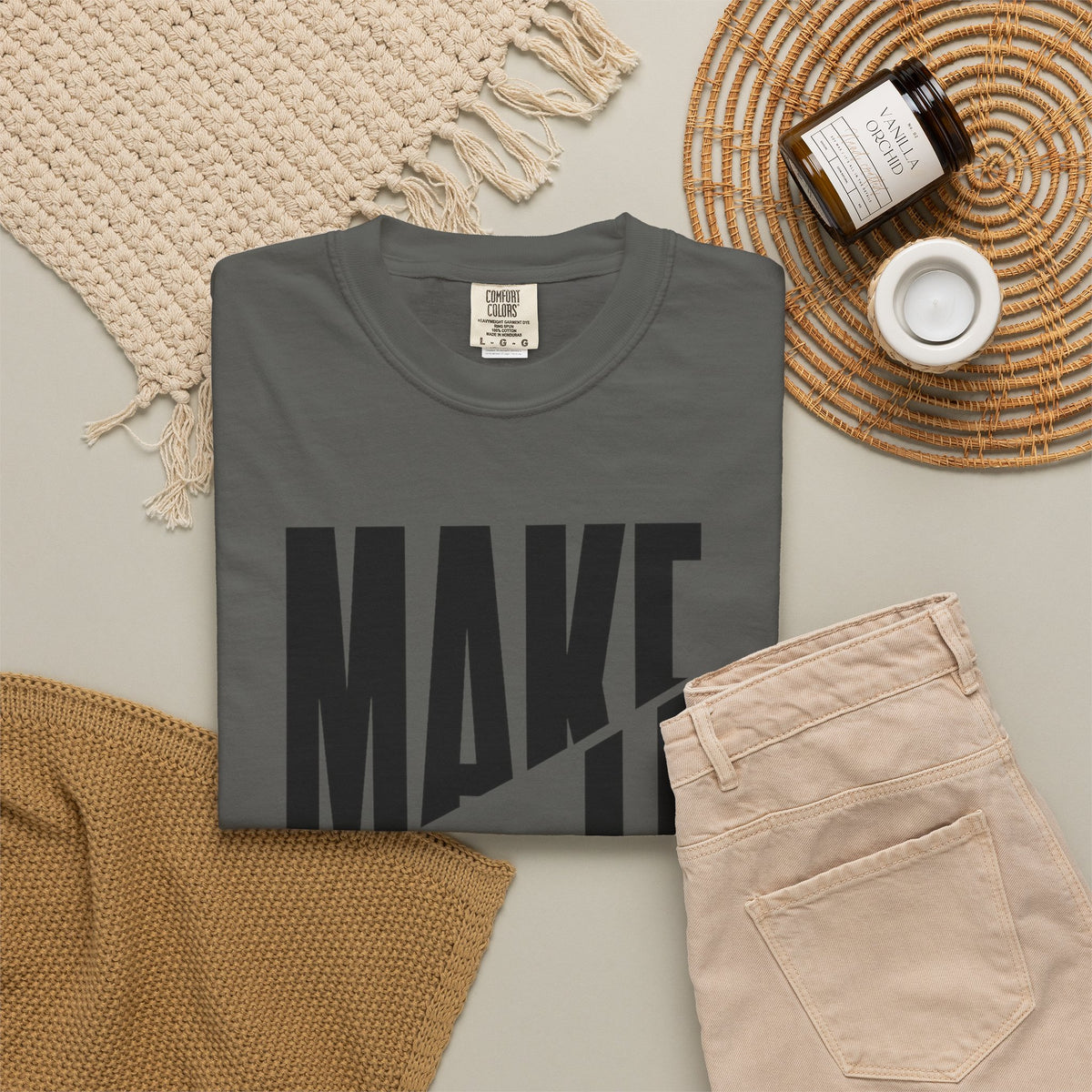Make It Count T-Shirt — Motivational Graphic Tee