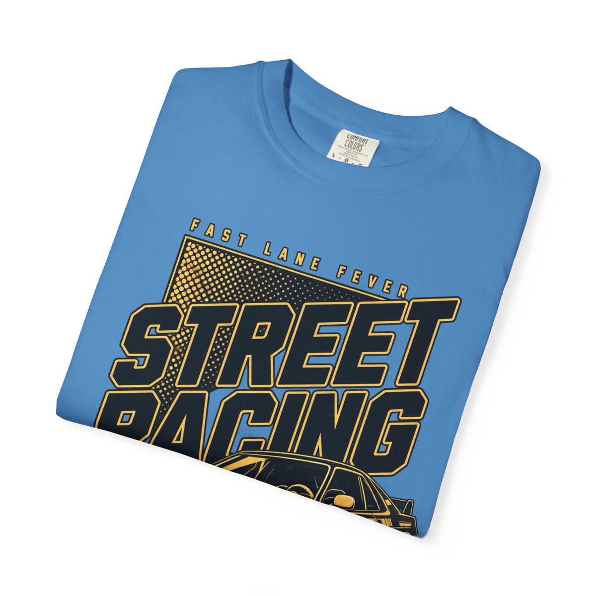 Street Racing Car T-Shirt — Retro Drift Racing Graphic Tee