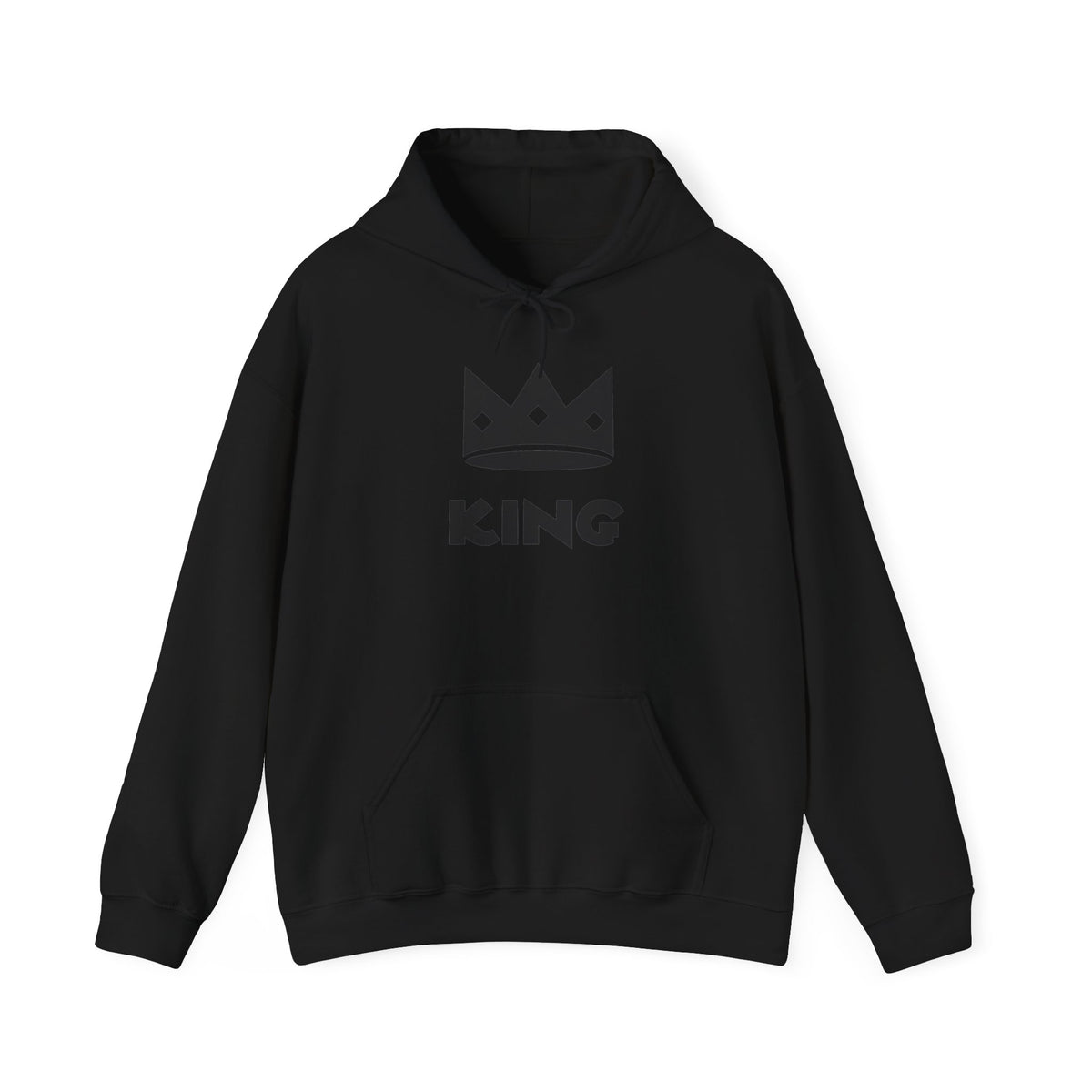 King Crown Hoodie — Bold 'KING' Graphic Pullover