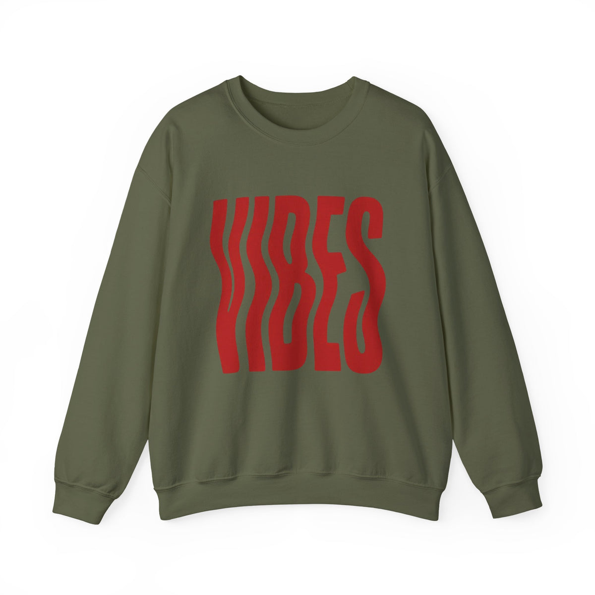 Vibes Distorted Crewneck Sweatshirt