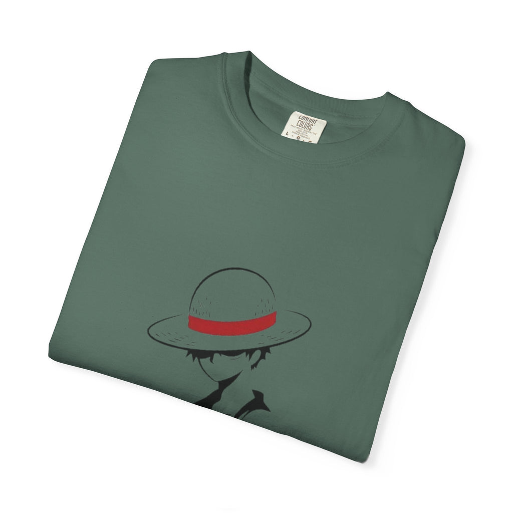 Minimal Straw Hat Silhouette T-Shirt