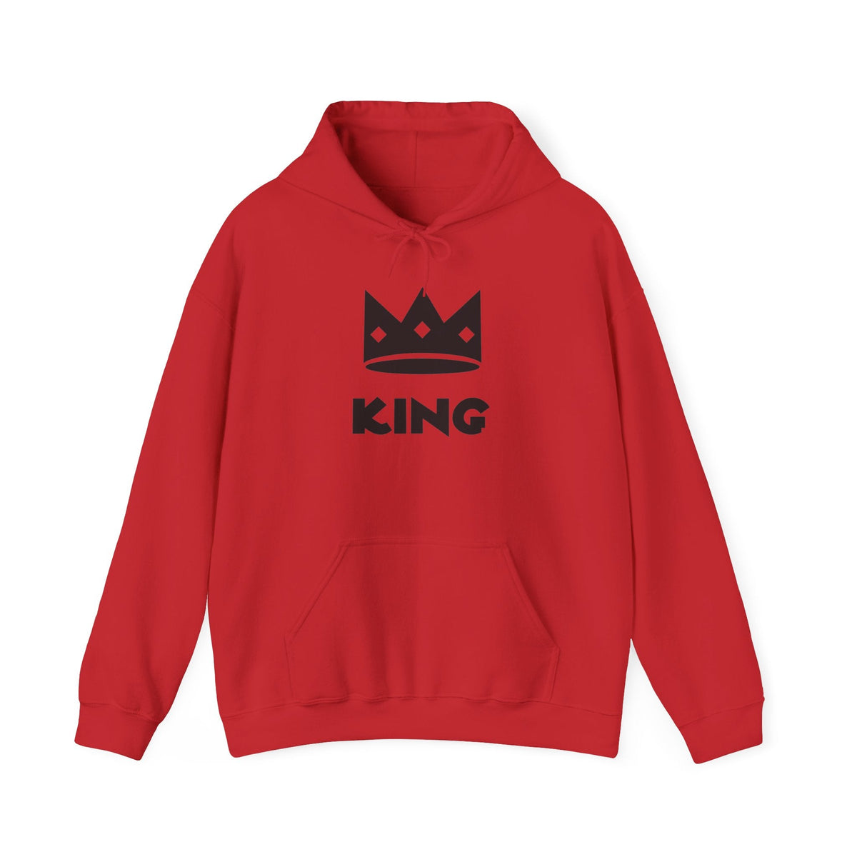 King Crown Hoodie — Bold 'KING' Graphic Pullover