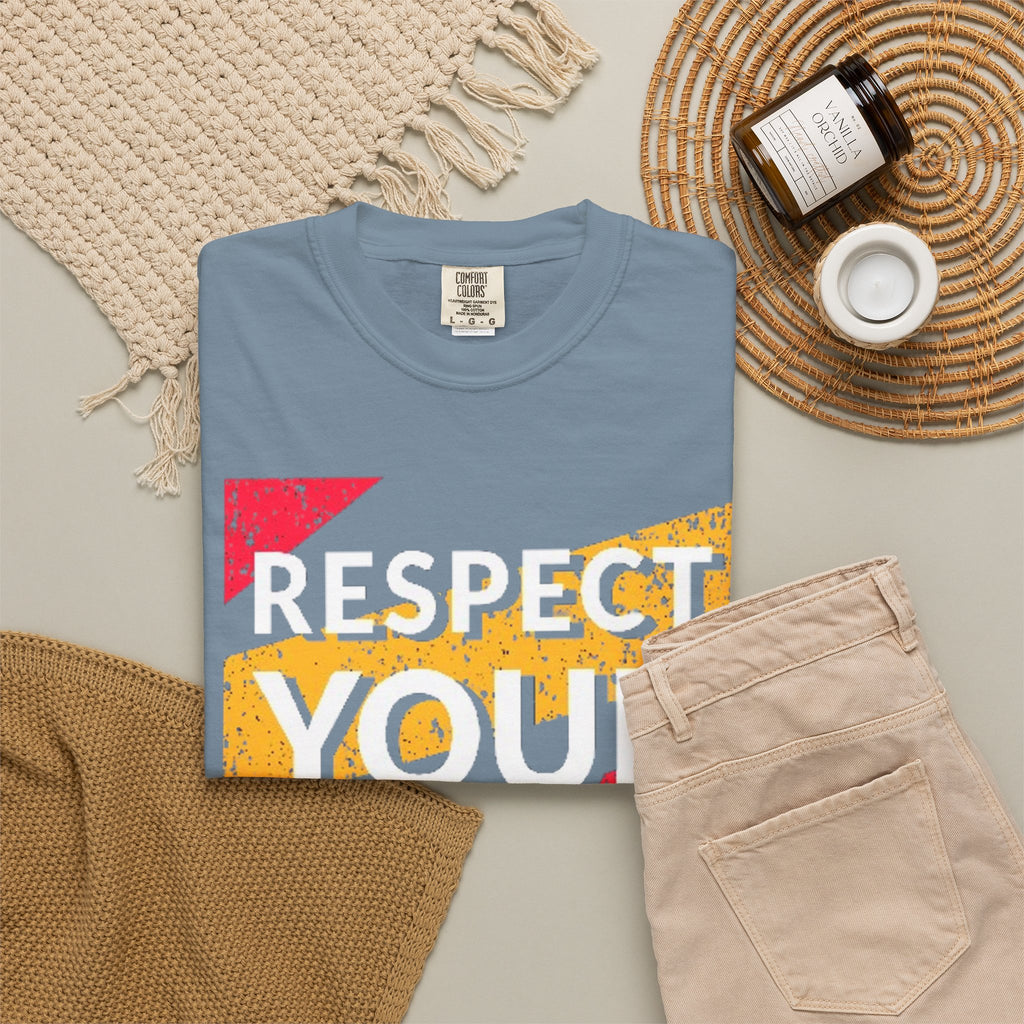 Respect Your Self T-Shirt — Empowerment Graphic Tee for Self-Care & Mental Health