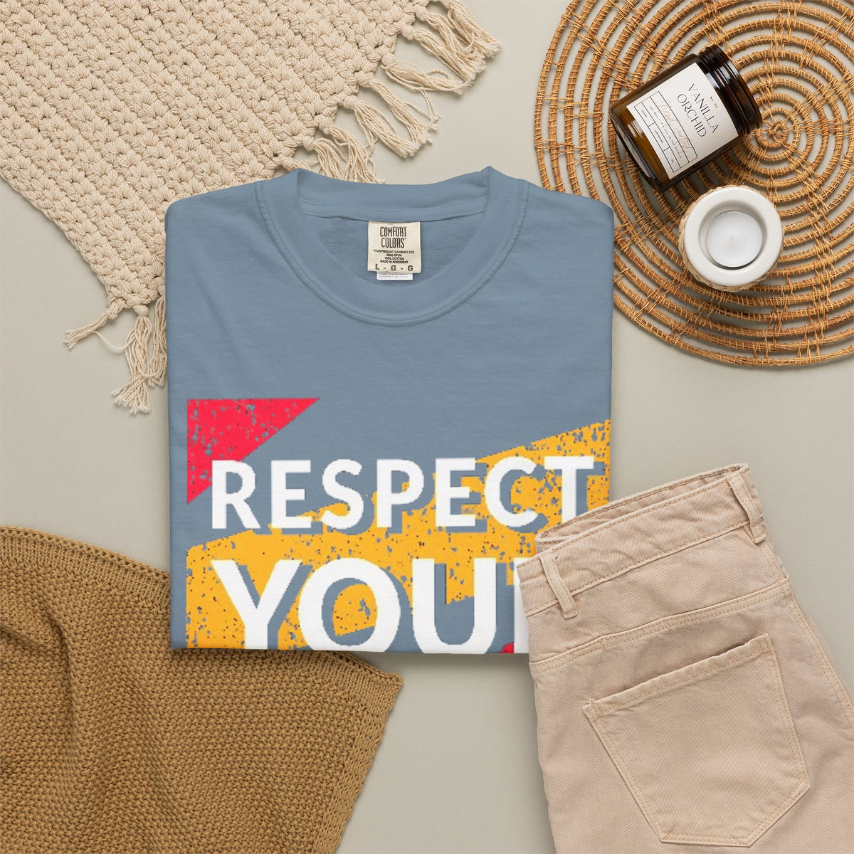 Respect Your Self T-Shirt — Empowerment Graphic Tee for Self-Care & Mental Health