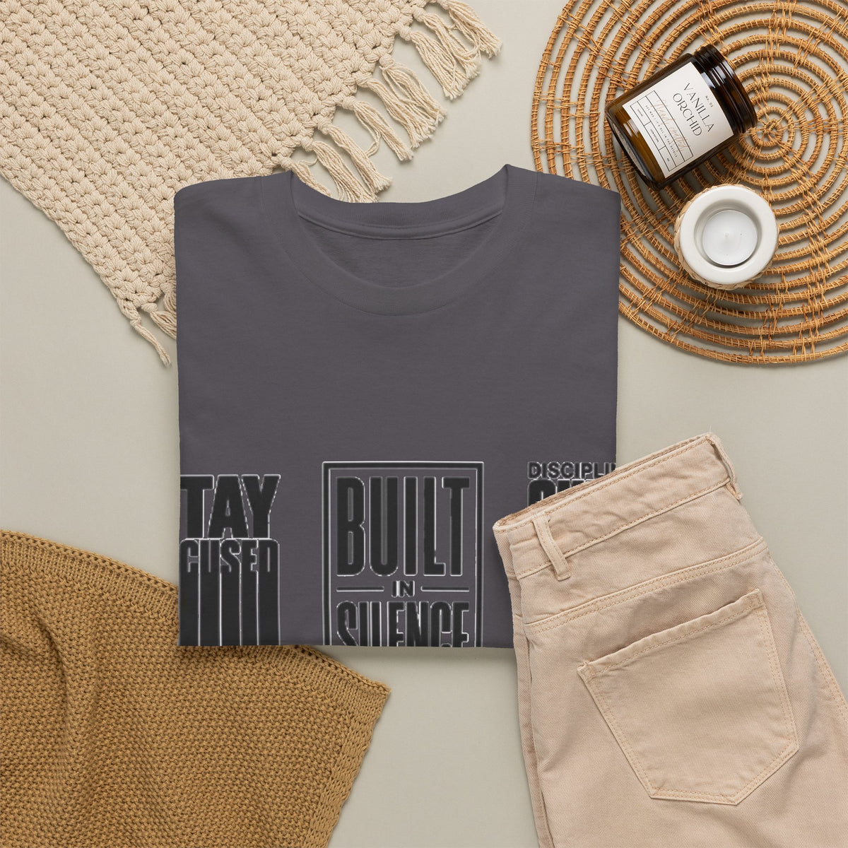 Stay Focused Tee — Motivational Graphic T‑Shirt