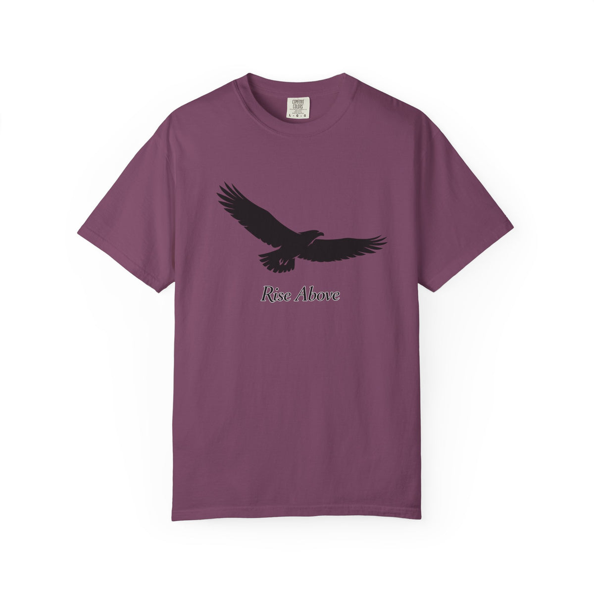 Rise Above Eagle T-Shirt — Inspirational Eagle Graphic Tee