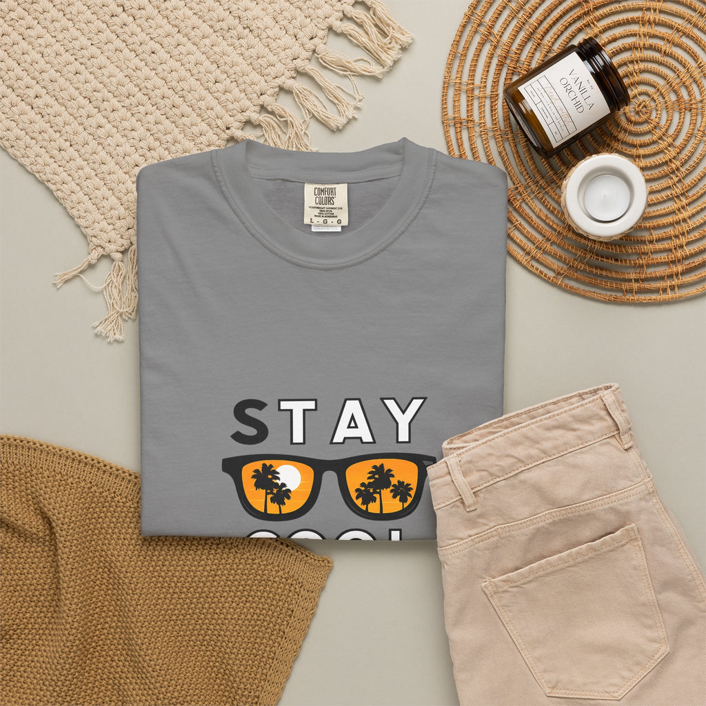 Stay Cool Sunglasses Graphic T-Shirt