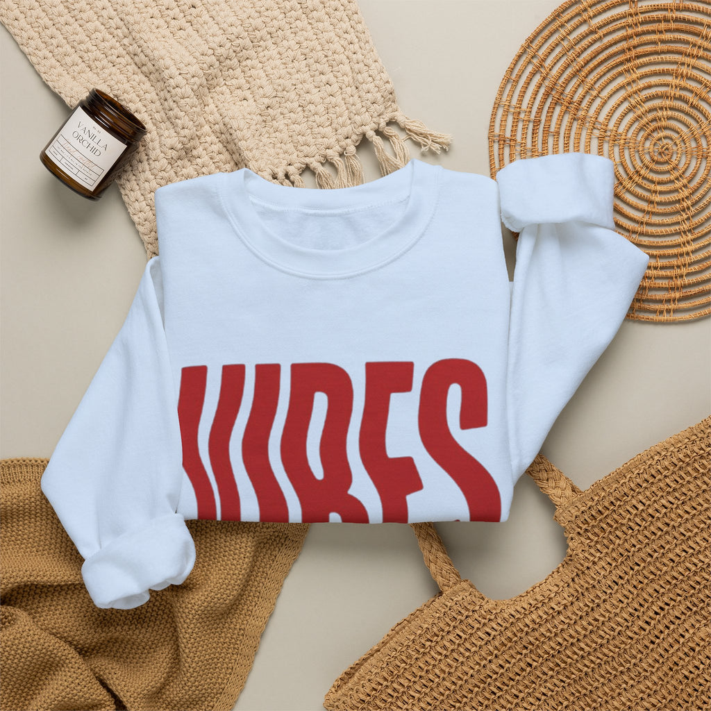 Vibes Distorted Crewneck Sweatshirt