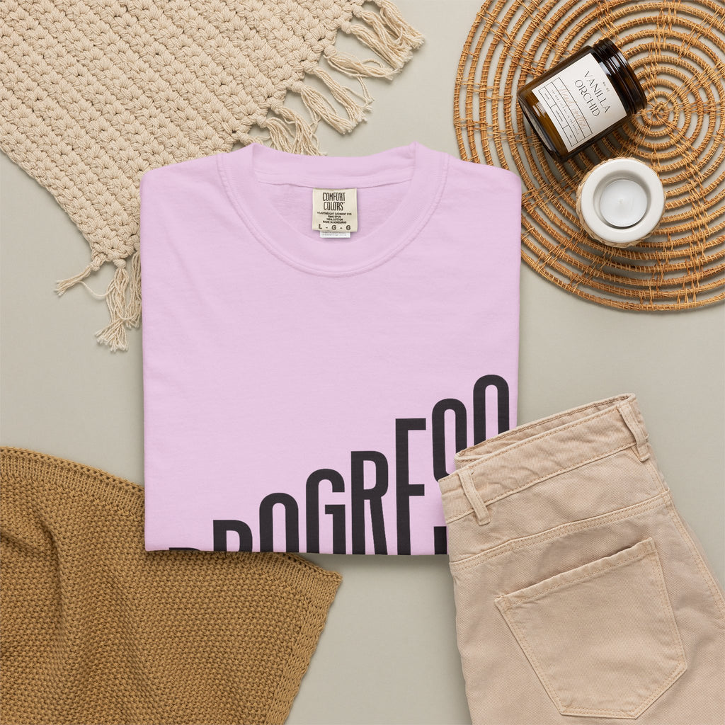 Progress Graphic T-Shirt — Modern Motivational Tee