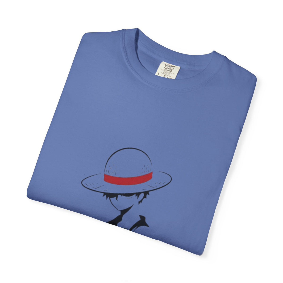 Minimal Straw Hat Silhouette T-Shirt