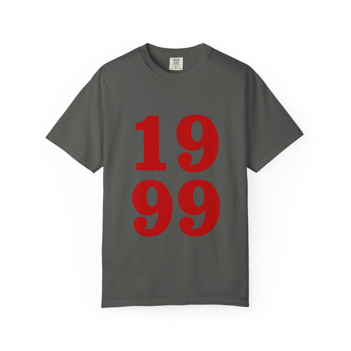 1999 Retro Number T-Shirt — Vintage Birth Year Tee