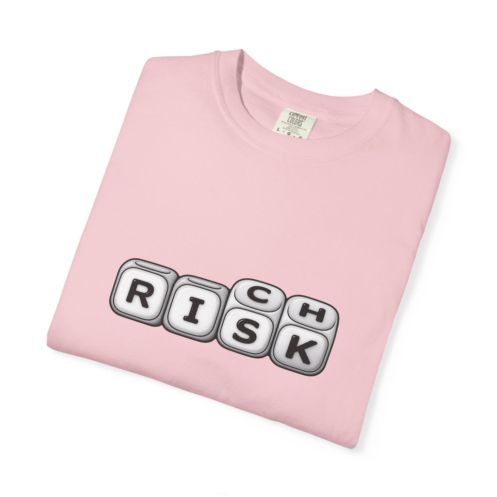 T-Shirt — 'RISK' Dice Block Graphic Tee