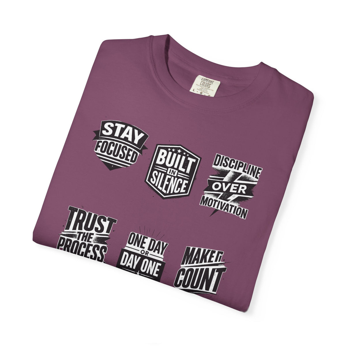 Stay Focused T-Shirt — Motivational Graphic Tee
