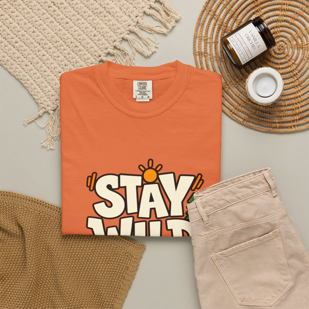 Stay Wild Every Day T-Shirt — Outdoor Adventure Graphic Tee