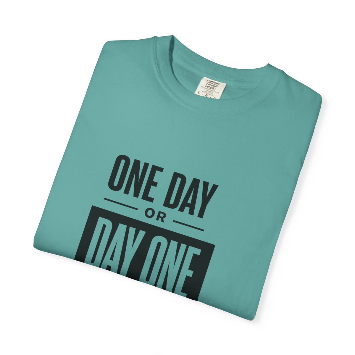 One Day or Day One Motivational T-Shirt