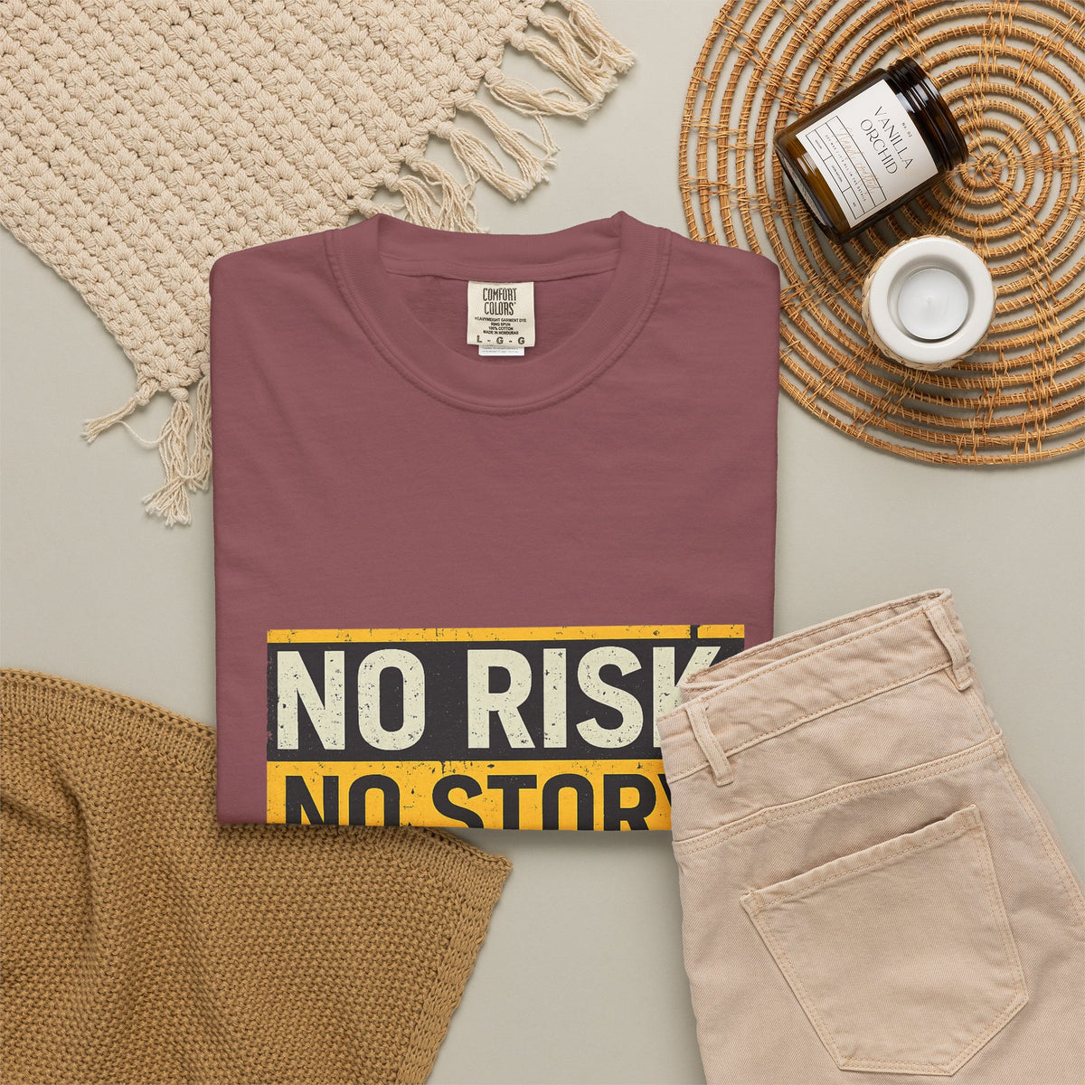 No Risk No Story T-Shirt