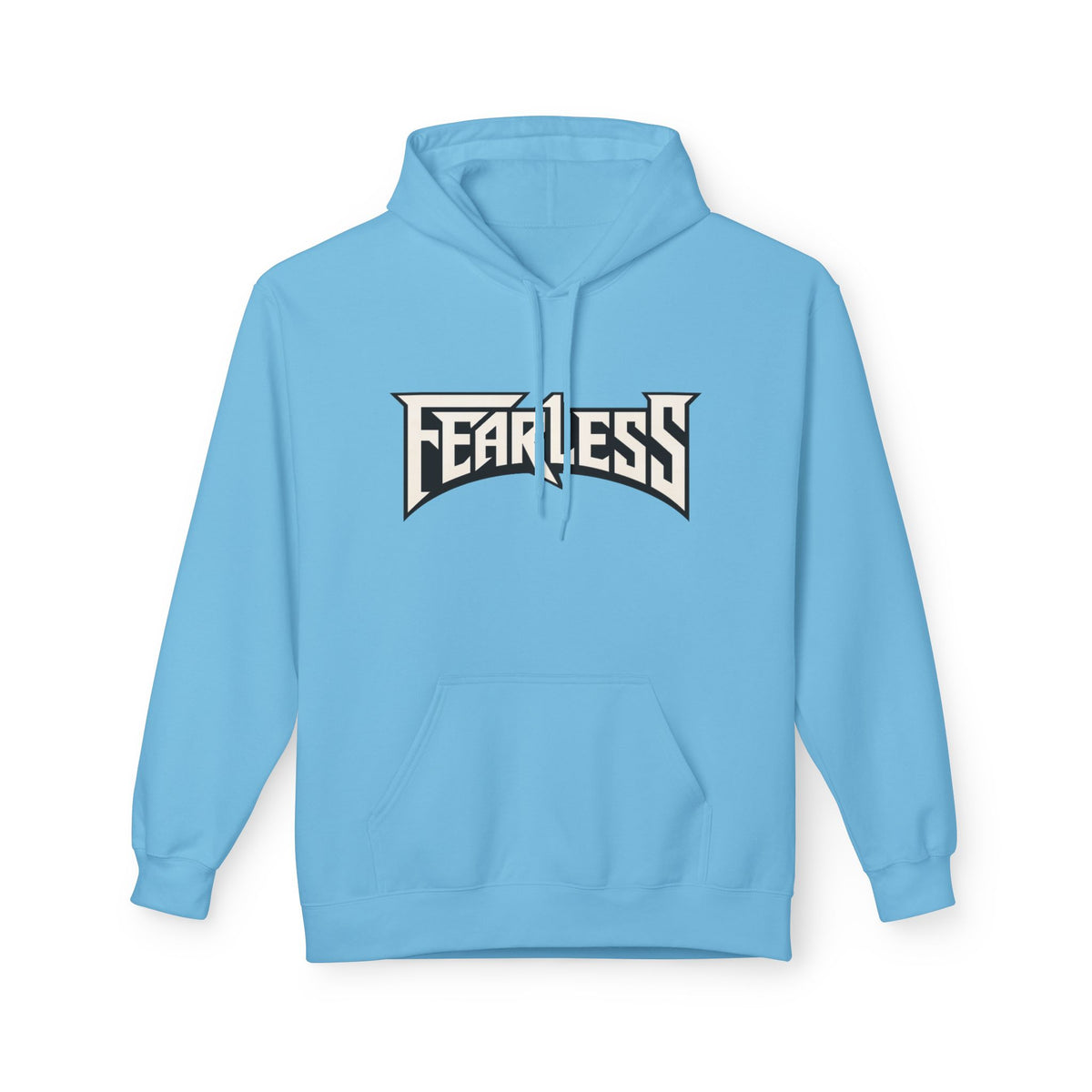 Fearless Graphic Hoodie — Bold Retro Logo Pullover