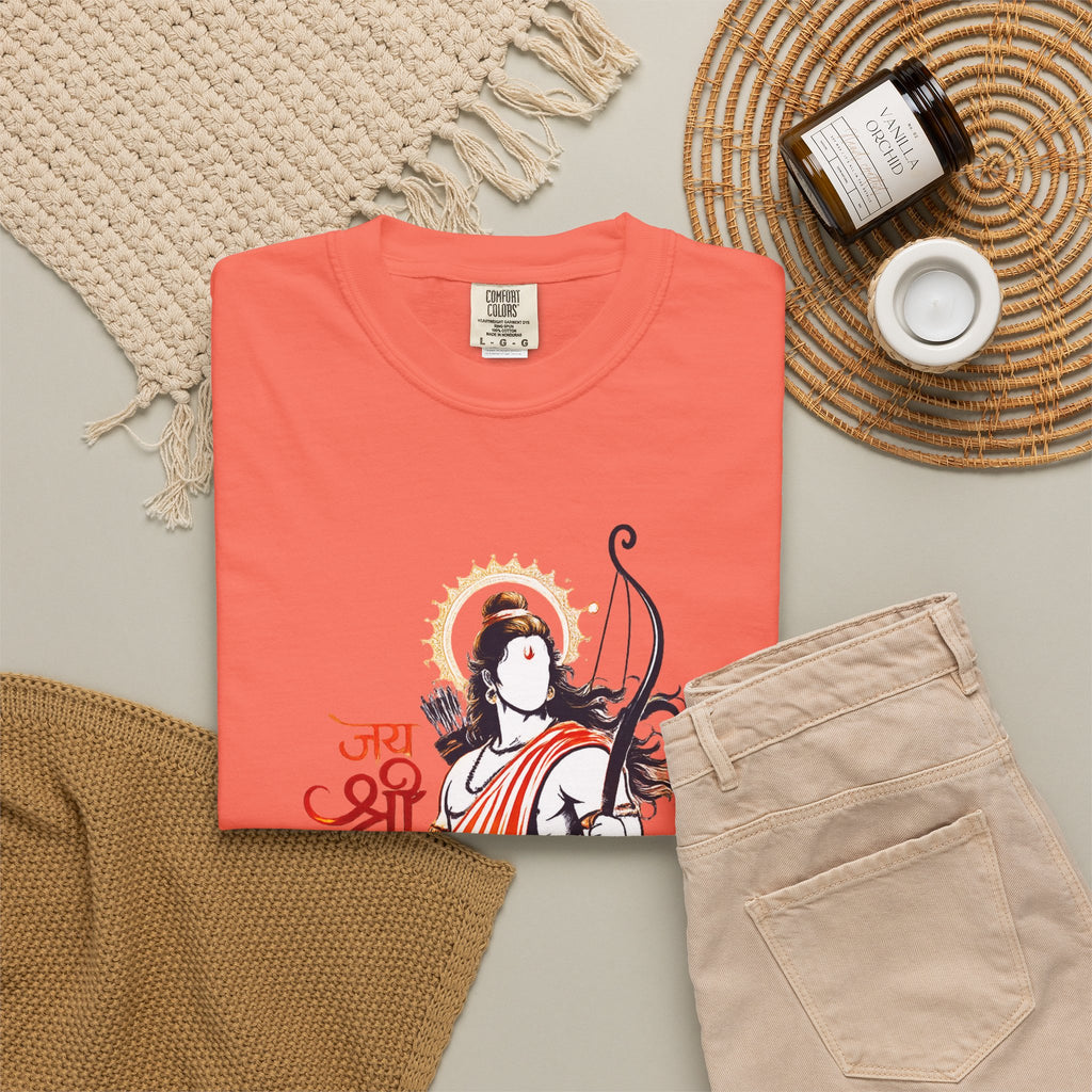 Shri Ram Bow T-Shirt — Jai Shri Ram Devotional Graphic Tee