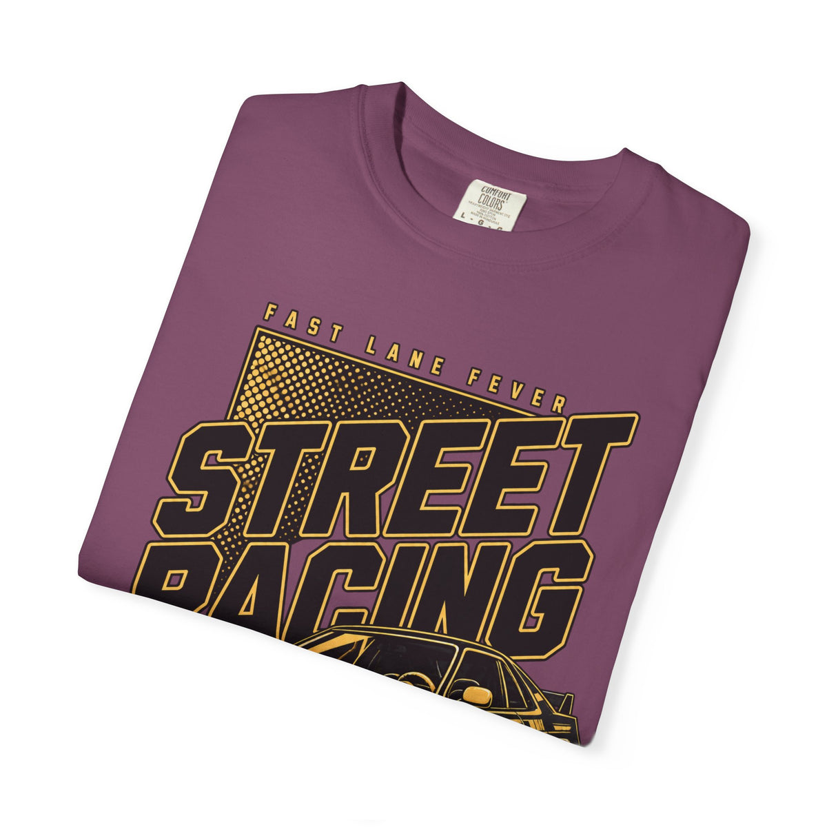 Street Racing Car T-Shirt — Retro Drift Racing Graphic Tee