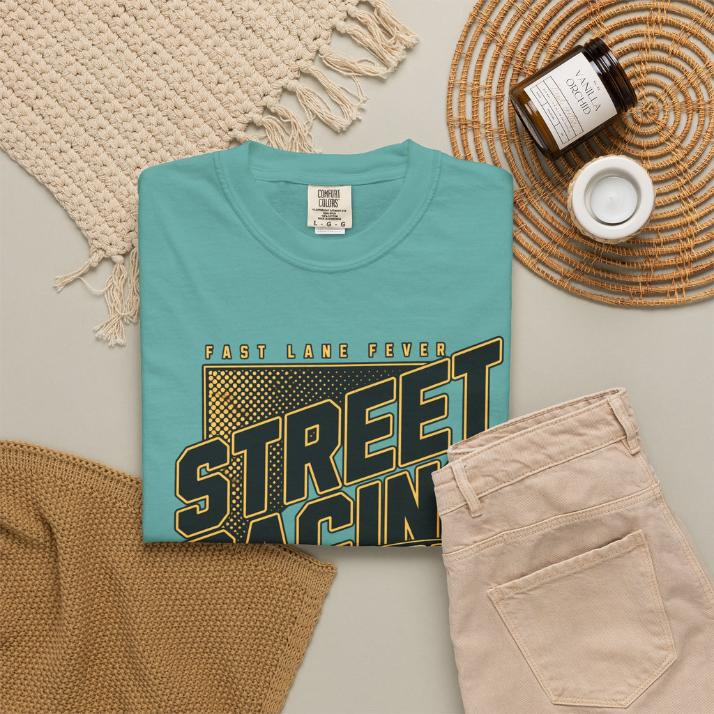 Street Racing Car T-Shirt — Retro Drift Racing Graphic Tee