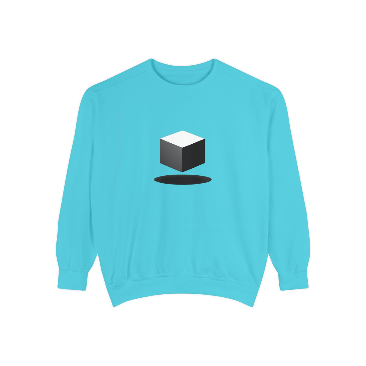 Minimalist Book Logo Sweatshirt — Reading Club Graphic Crewneck