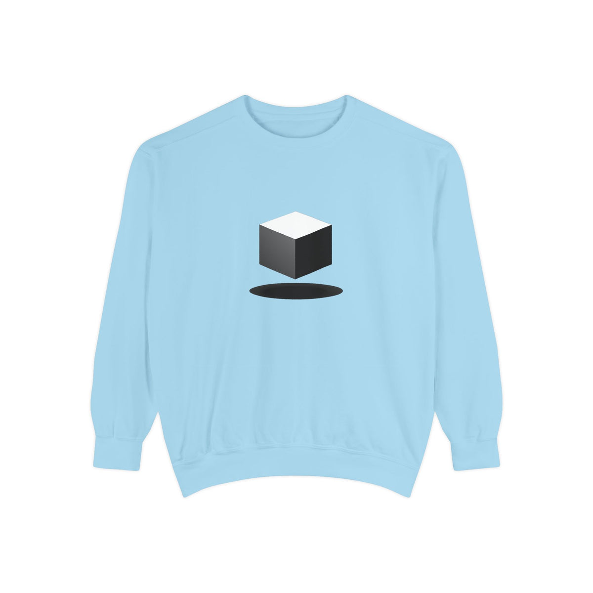 Minimalist Book Logo Sweatshirt — Reading Club Graphic Crewneck