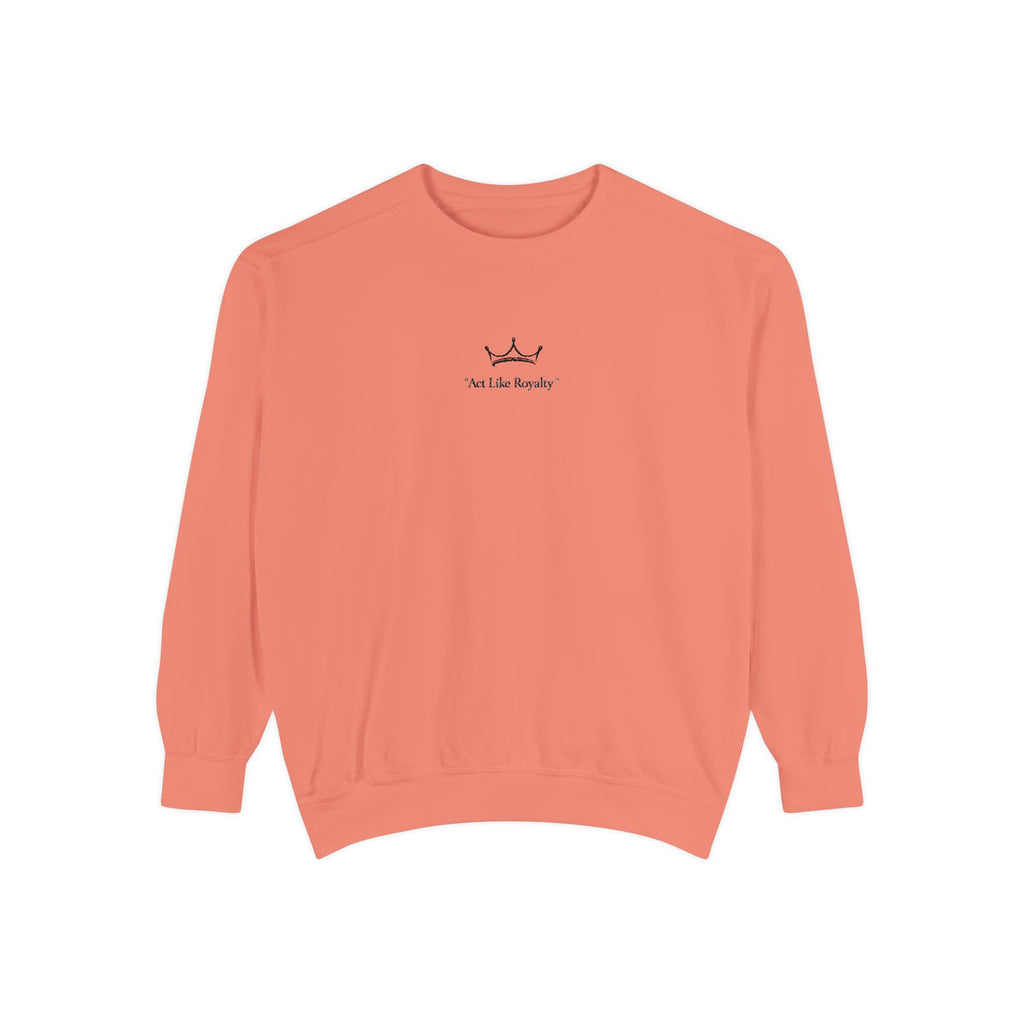 Minimal Sailboat Crewneck Sweatshirt — 'Sail the Sea' Graphic