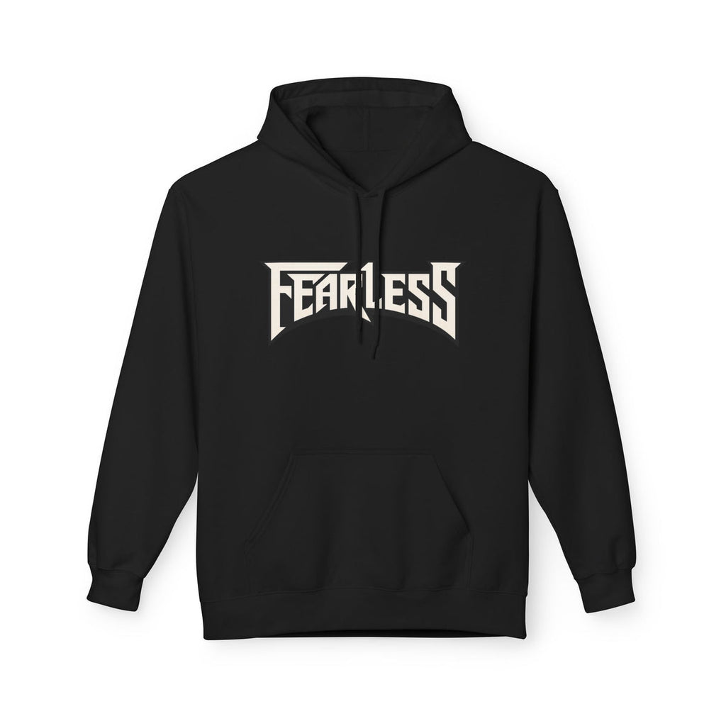 Fearless Graphic Hoodie — Bold Retro Logo Pullover