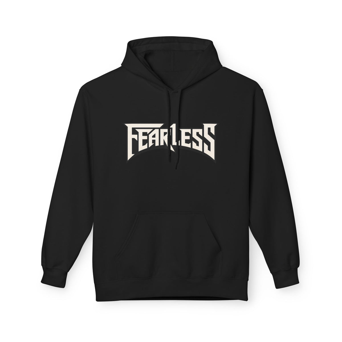 Fearless Graphic Hoodie — Bold Retro Logo Pullover