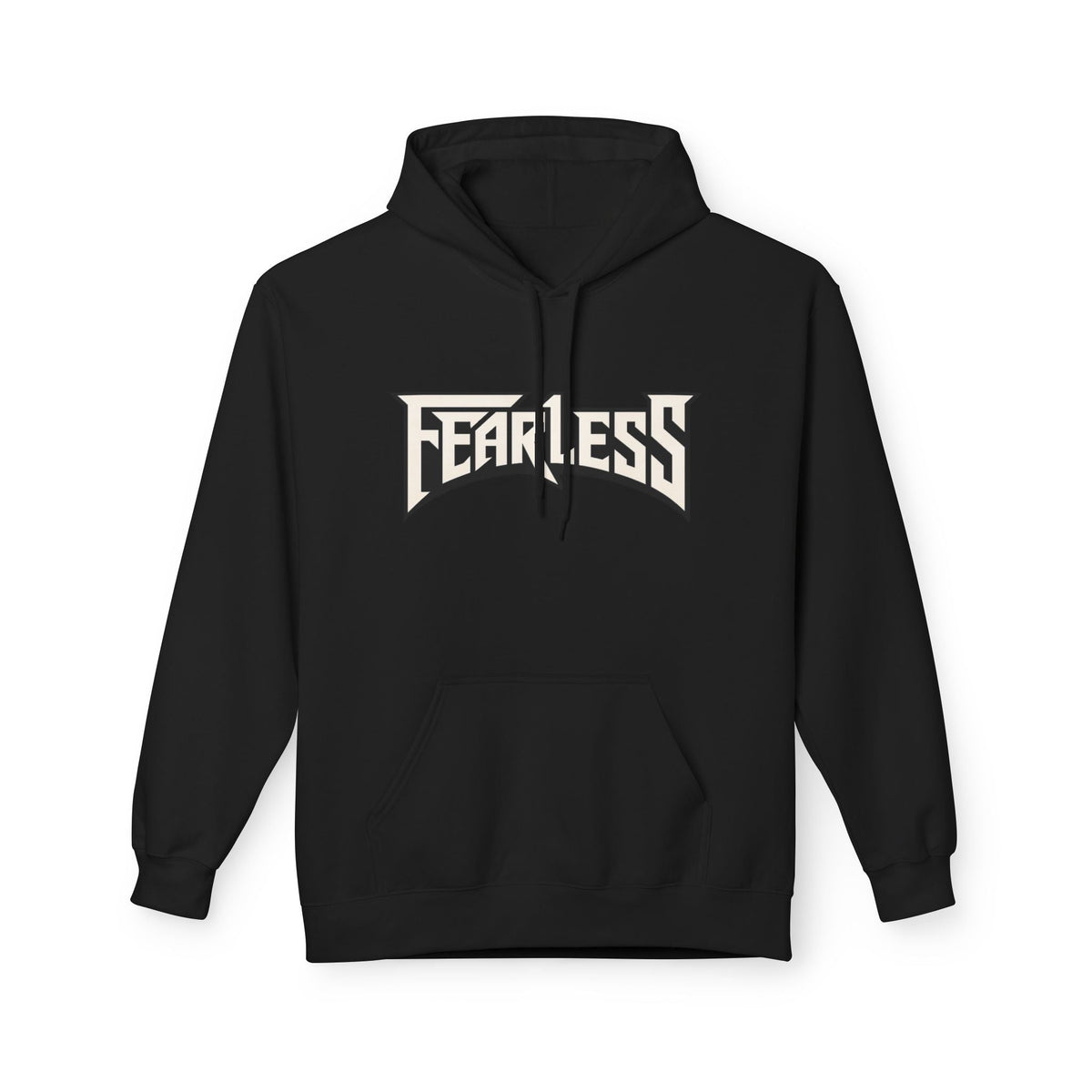 Fearless Graphic Hoodie — Bold Retro Logo Pullover