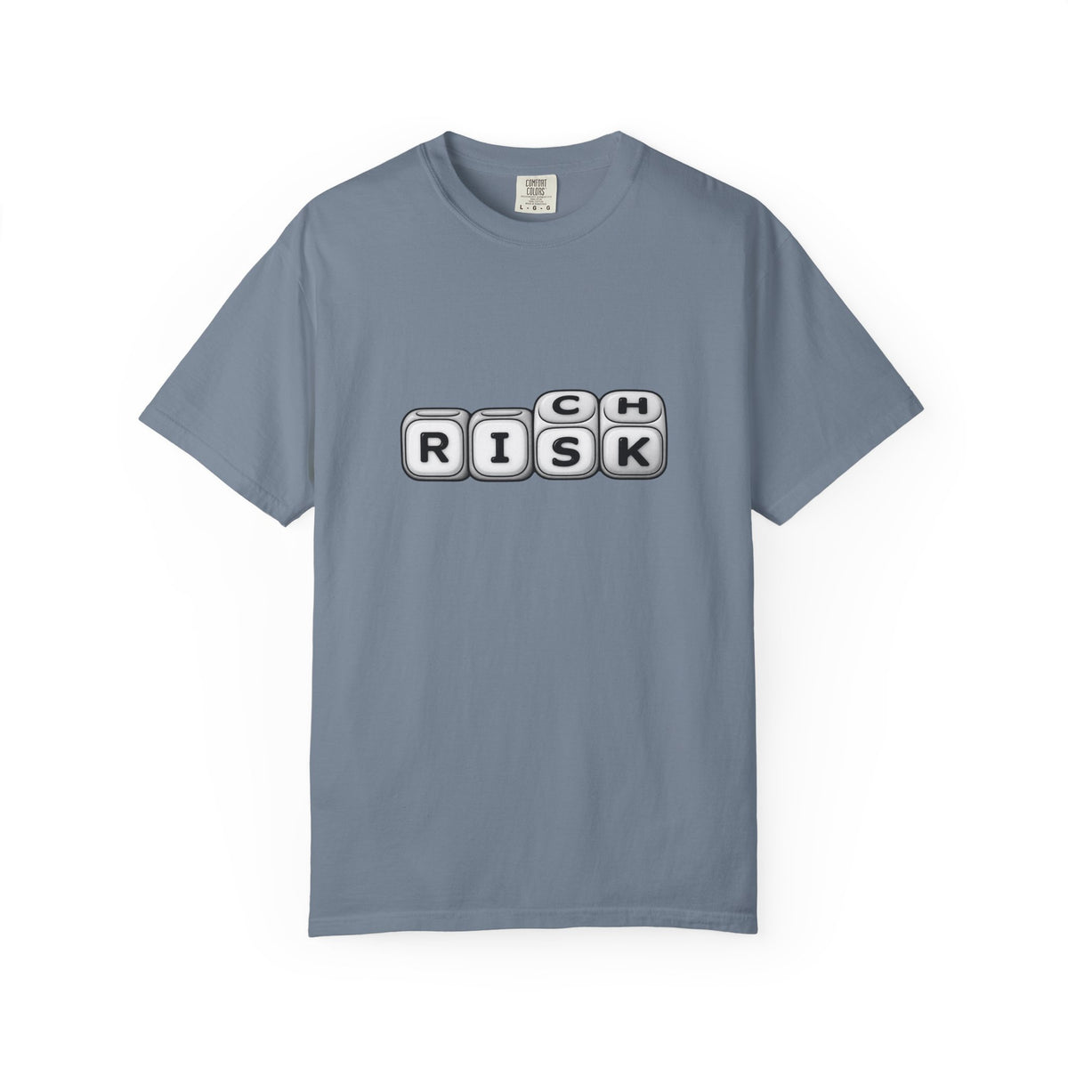 T-Shirt — 'RISK' Dice Block Graphic Tee