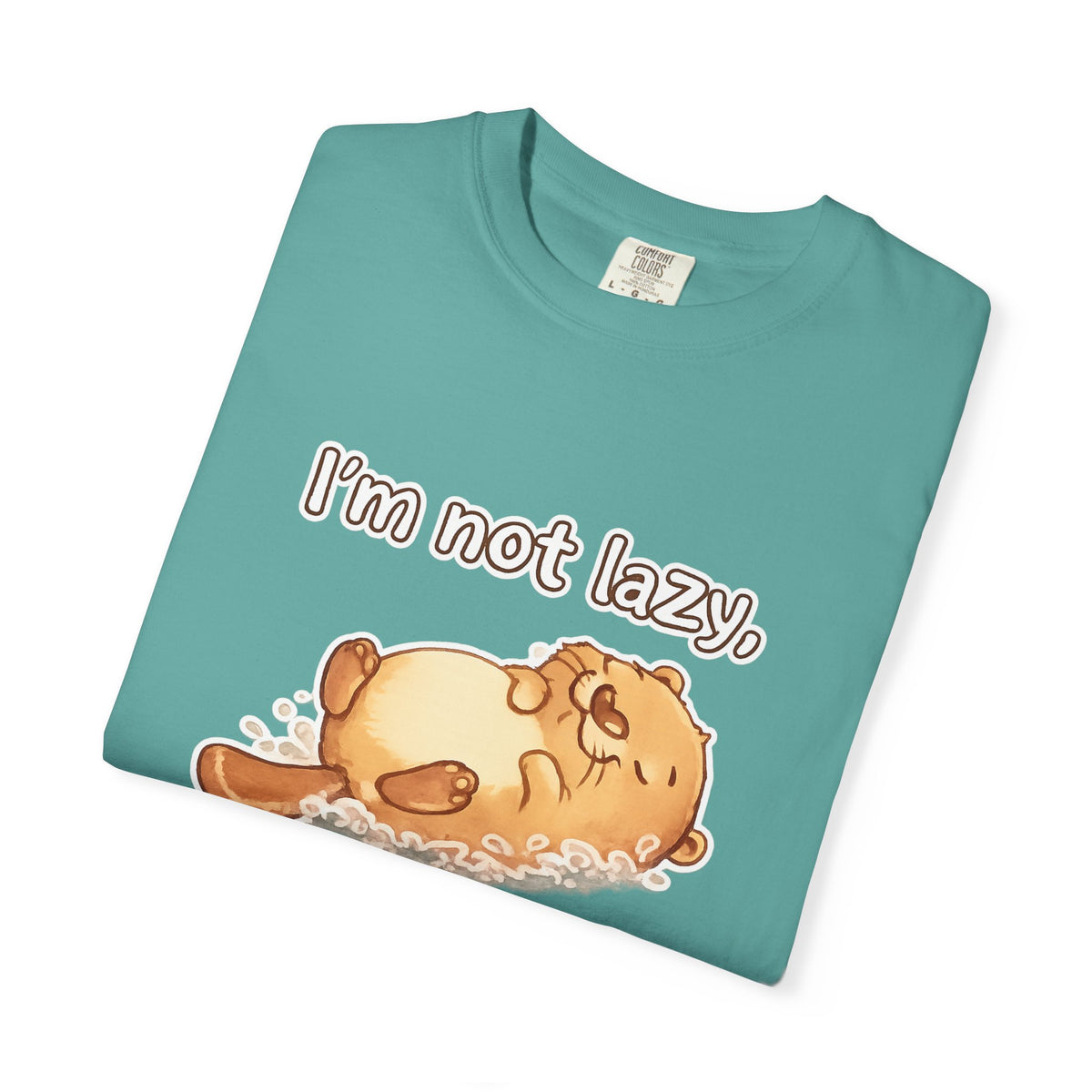 Funny 'I'm Not Lazy, I'm in Energy Saving Mode' T-Shirt