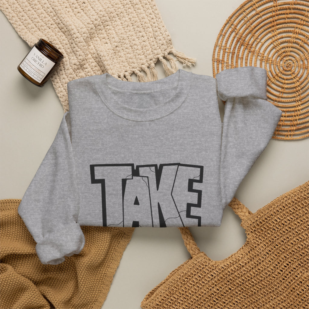 Take Over Crewneck Sweatshirt — Bold Streetwear Graphic Pullover