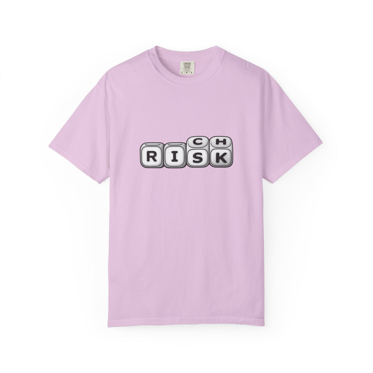 T-Shirt — 'RISK' Dice Block Graphic Tee