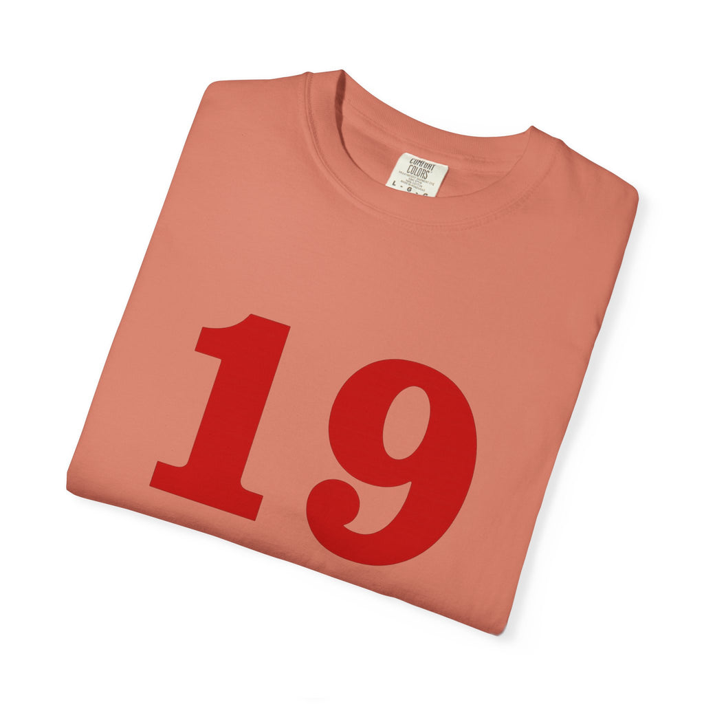 1999 Retro Number T-Shirt — Vintage Birth Year Tee