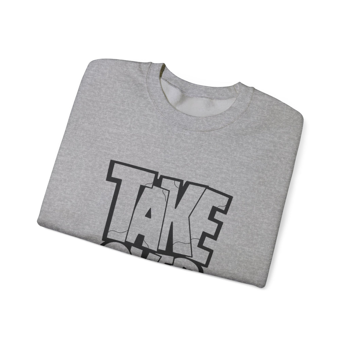 Take Over Crewneck Sweatshirt — Bold Streetwear Graphic Pullover