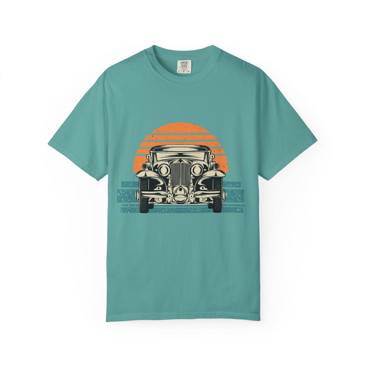 Vintage Car Sunset T-Shirt