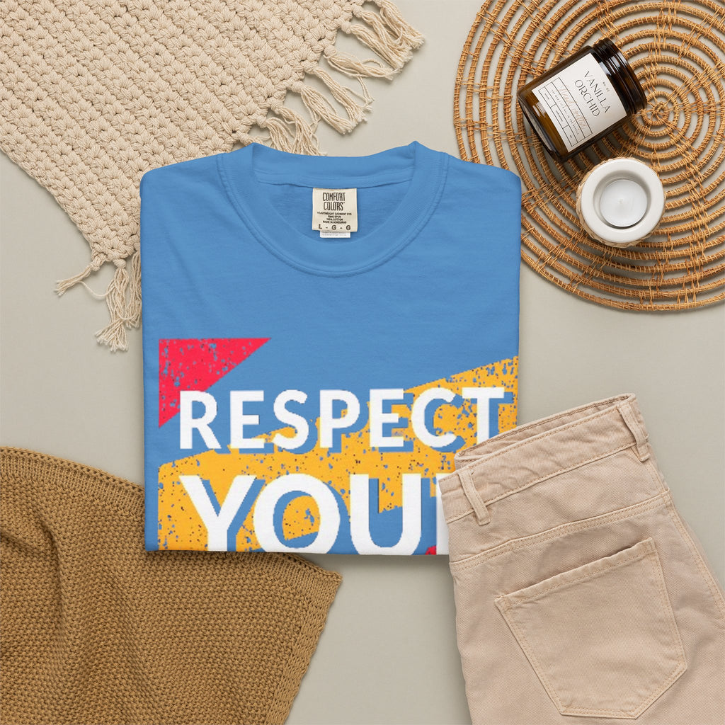 Respect Your Self T-Shirt — Empowerment Graphic Tee for Self-Care & Mental Health